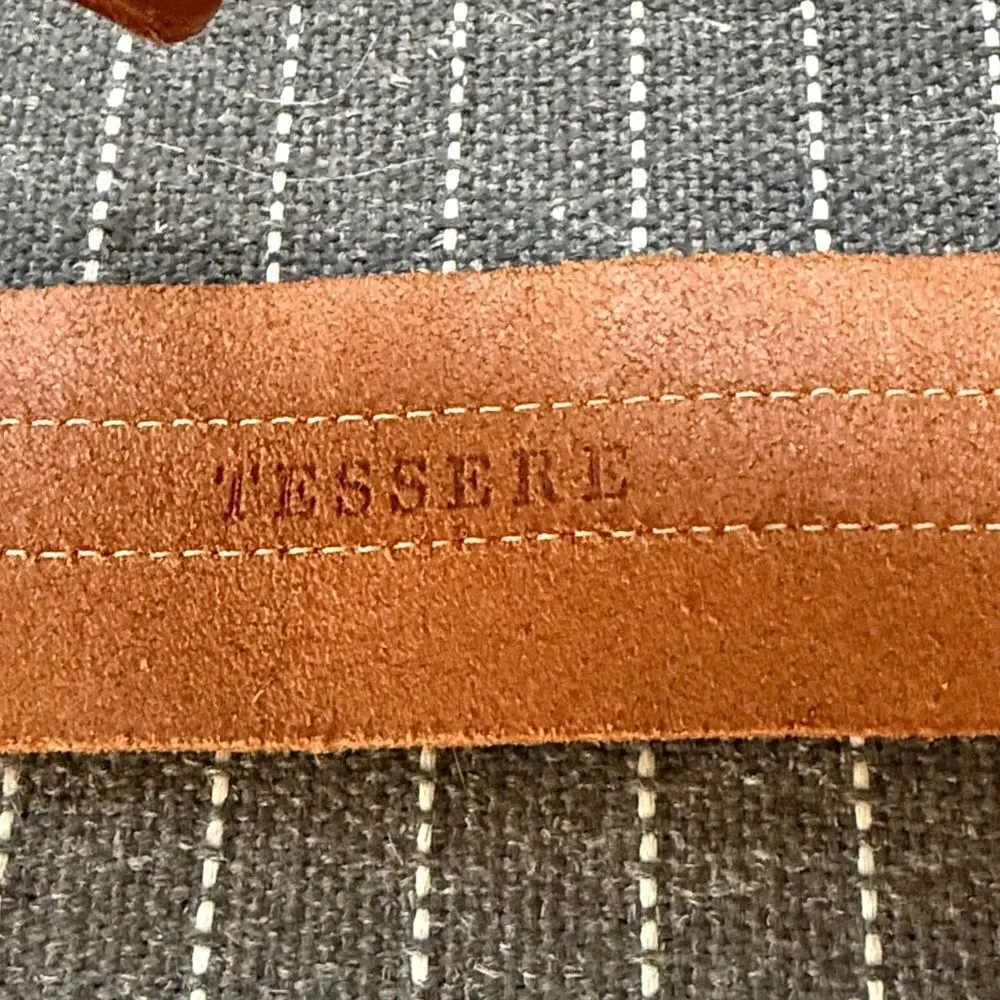 Tessere Genuine Leather Belt M/L Tan Brown